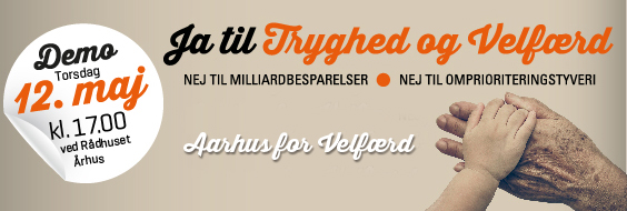  Stor demo mod omprioriteringsbidraget 12. maj